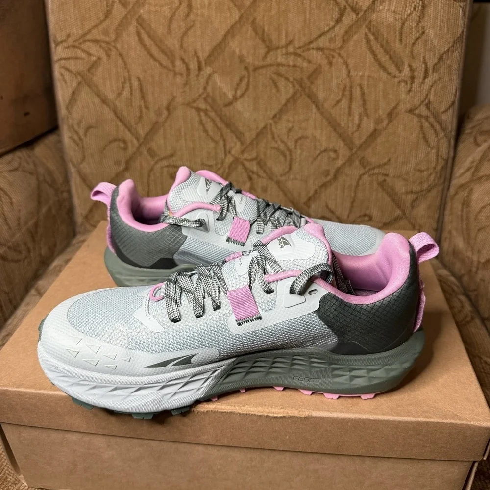 Altra Timp 5 Green Pink AL0A85P6338 Women's Size 8 Running Shoes Sneakers Hiking